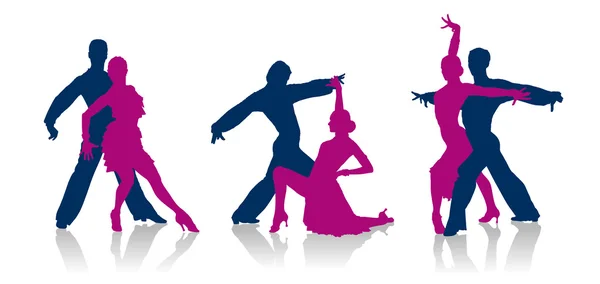 depositphotos 97827104 stock illustration ballroom dancers silhouettes 4